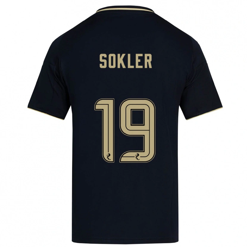 Danxen Dames Ester Sokler #19 Marine Goud Uitshirt Uittenue 2025/26 T-Shirt
