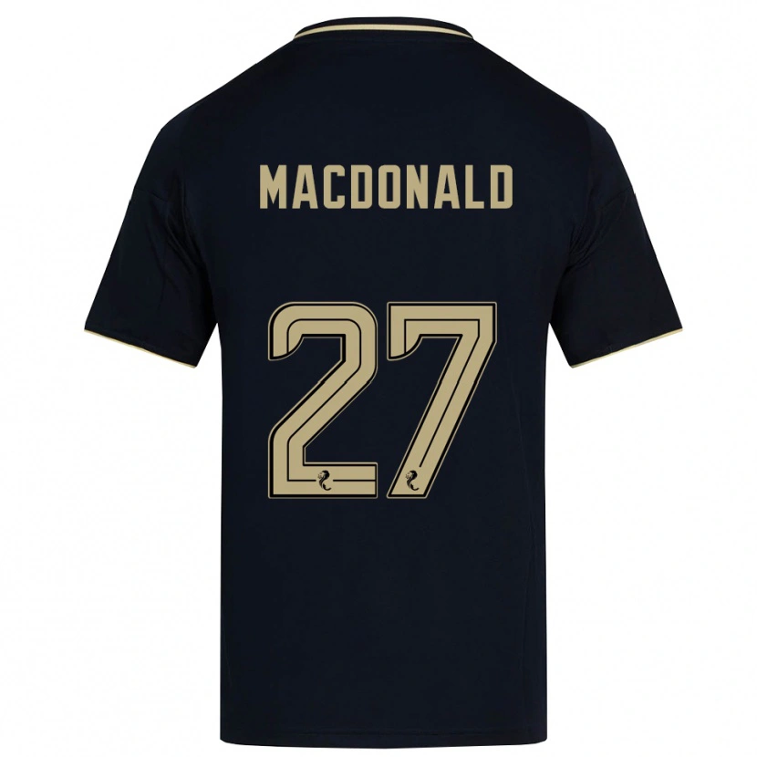 Danxen Dames Angus Macdonald #27 Marine Goud Uitshirt Uittenue 2025/26 T-Shirt