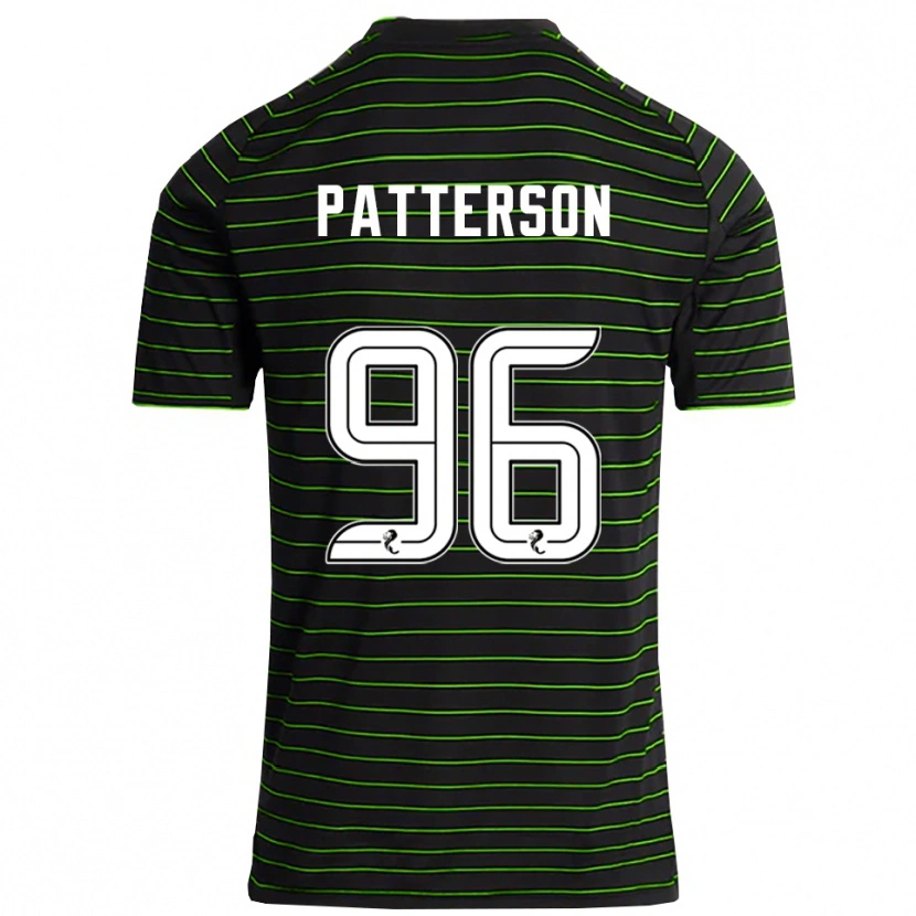 Danxen Dames Cameron Patterson #96 Zwart Groen Uitshirt Uittenue 2025/26 T-Shirt