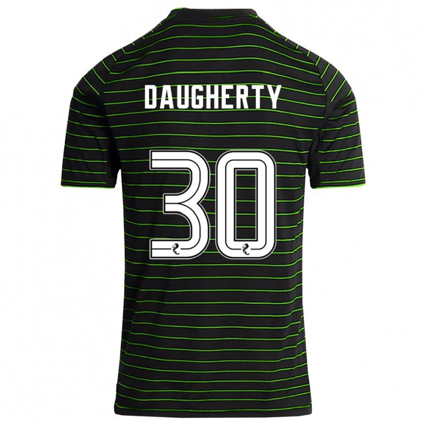 Danxen Dames Kelsey Daugherty #30 Zwart Groen Uitshirt Uittenue 2025/26 T-Shirt