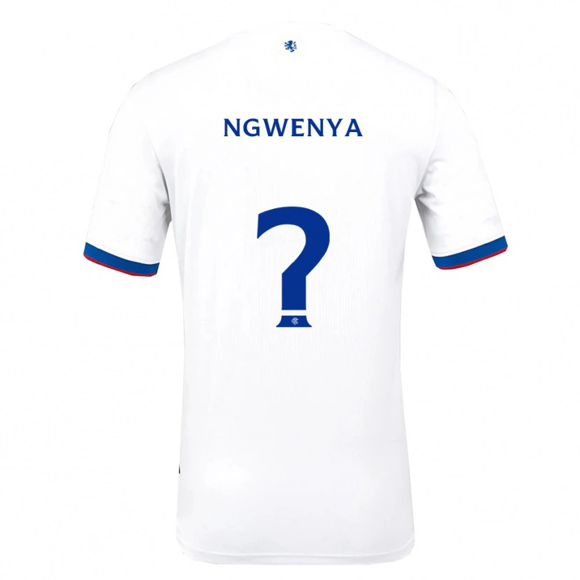 Danxen Dames Corey Ngwenya #0 Wit Rood Blauw Uitshirt Uittenue 2025/26 T-Shirt