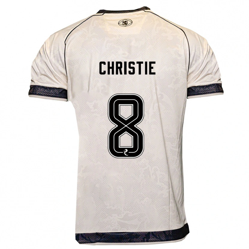 Danxen Dames Summer Christie #8 Wit Zwart Uitshirt Uittenue 2025/26 T-Shirt