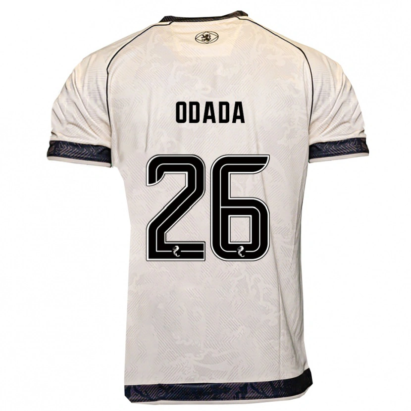 Danxen Dames Richard Odada #26 Wit Zwart Uitshirt Uittenue 2025/26 T-Shirt