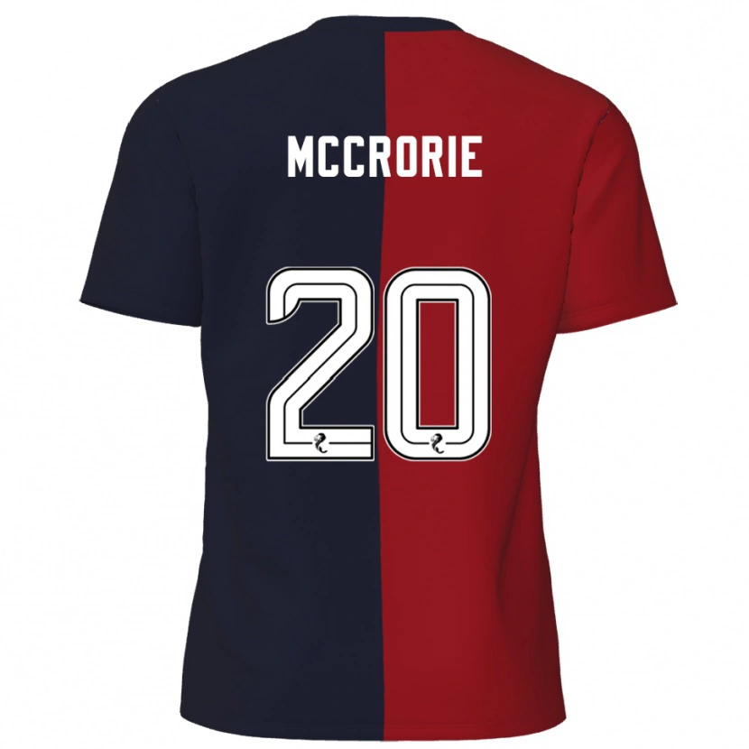 Danxen Dames Robby Mccrorie #20 Rood Marine Uitshirt Uittenue 2025/26 T-Shirt