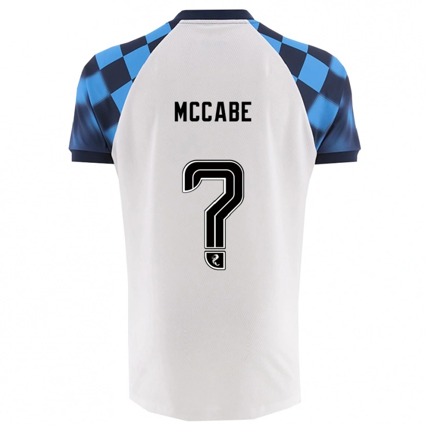 Danxen Dames Karen Mccabe #0 Wit Hemelsblauw Uitshirt Uittenue 2025/26 T-Shirt