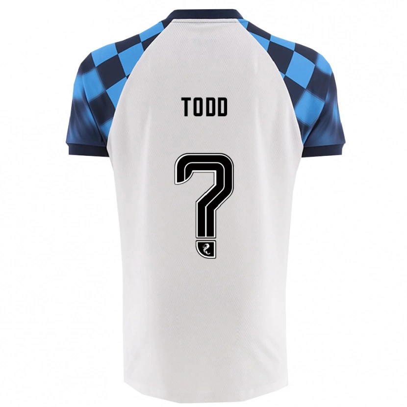 Danxen Dames Shannon Todd #0 Wit Hemelsblauw Uitshirt Uittenue 2025/26 T-Shirt