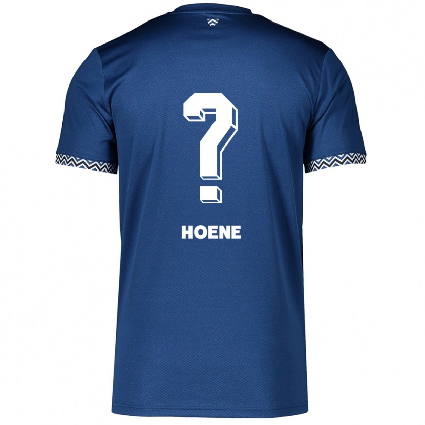 Danxen Kinderen Daniel-Mathis Hoene #0 Marine Wit Thuisshirt Thuistenue 2025/26 T-Shirt