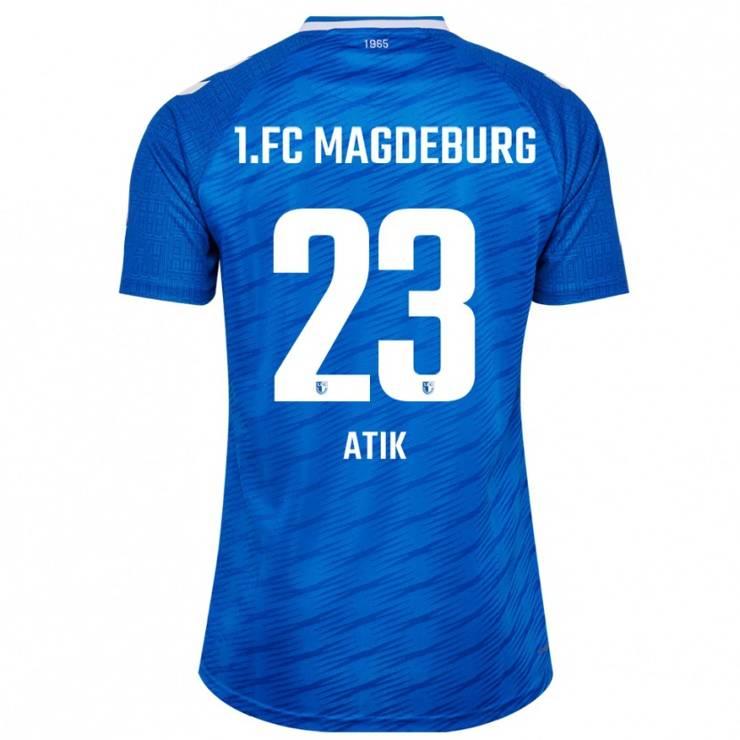 Danxen Kinderen Baris Atik #23 Blauw Wit Thuisshirt Thuistenue 2025/26 T-Shirt