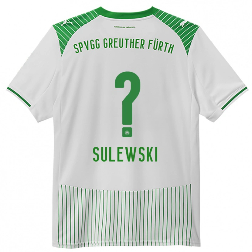Danxen Kinderen Amanda Sulewski #0 Wit Groen Thuisshirt Thuistenue 2025/26 T-Shirt