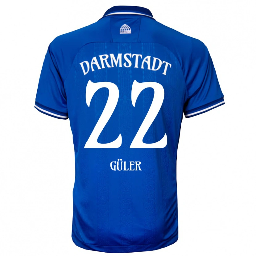 Danxen Kinderen Serhat-Semih Güler #22 Blauw Wit Thuisshirt Thuistenue 2025/26 T-Shirt