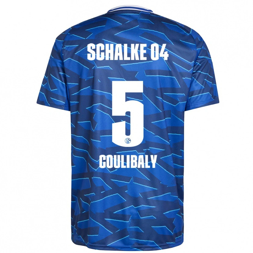 Danxen Kinderen Barakissa Coulibaly #5 Koningsblauw Wit Thuisshirt Thuistenue 2025/26 T-Shirt