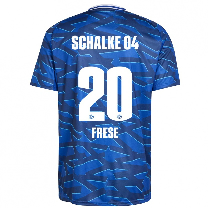Danxen Kinderen Niklas Frese #20 Koningsblauw Wit Thuisshirt Thuistenue 2025/26 T-Shirt