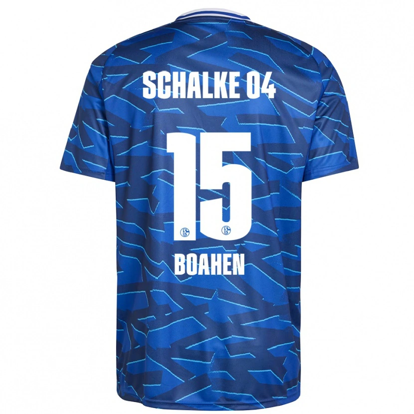 Danxen Kinderen Tracy Boahen #15 Koningsblauw Wit Thuisshirt Thuistenue 2025/26 T-Shirt