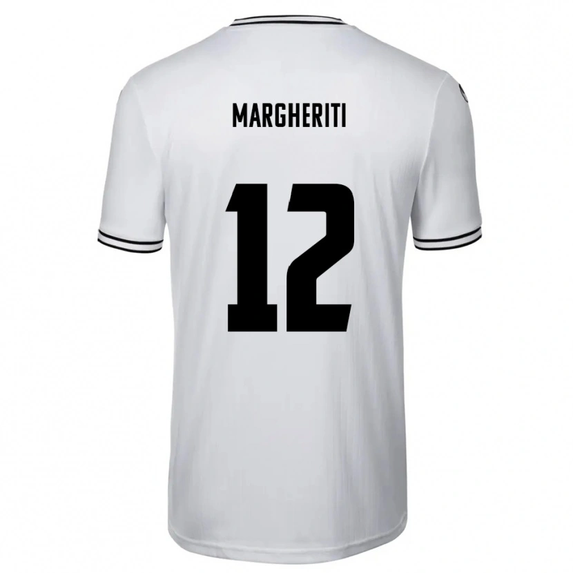 Danxen Kinderen Danilo Margheriti #12 Wit Zwart Thuisshirt Thuistenue 2025/26 T-Shirt