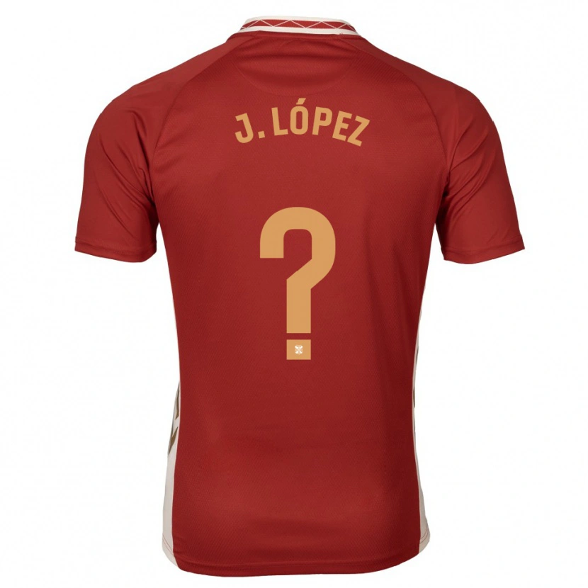 Danxen Kinderen Jennifer López #0 Bordeaux Goud Uitshirt Uittenue 2025/26 T-Shirt
