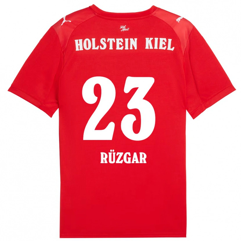 Danxen Kinderen Enes Rüzgar #23 Rood Blauw Uitshirt Uittenue 2025/26 T-Shirt