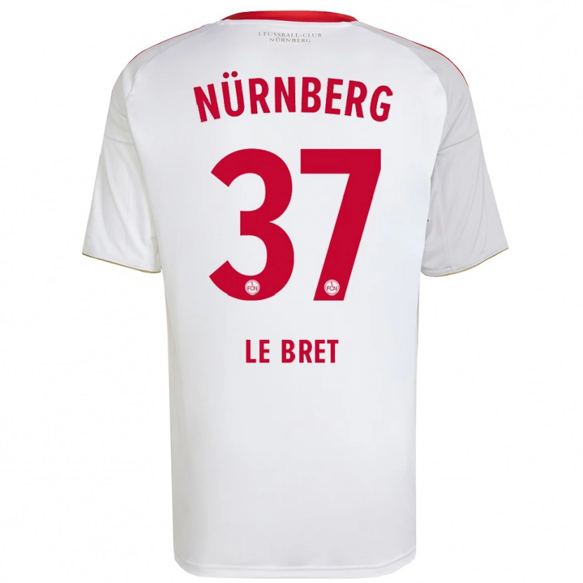 Danxen Kinderen Noah Maboulou #37 Wit Rood Uitshirt Uittenue 2025/26 T-Shirt