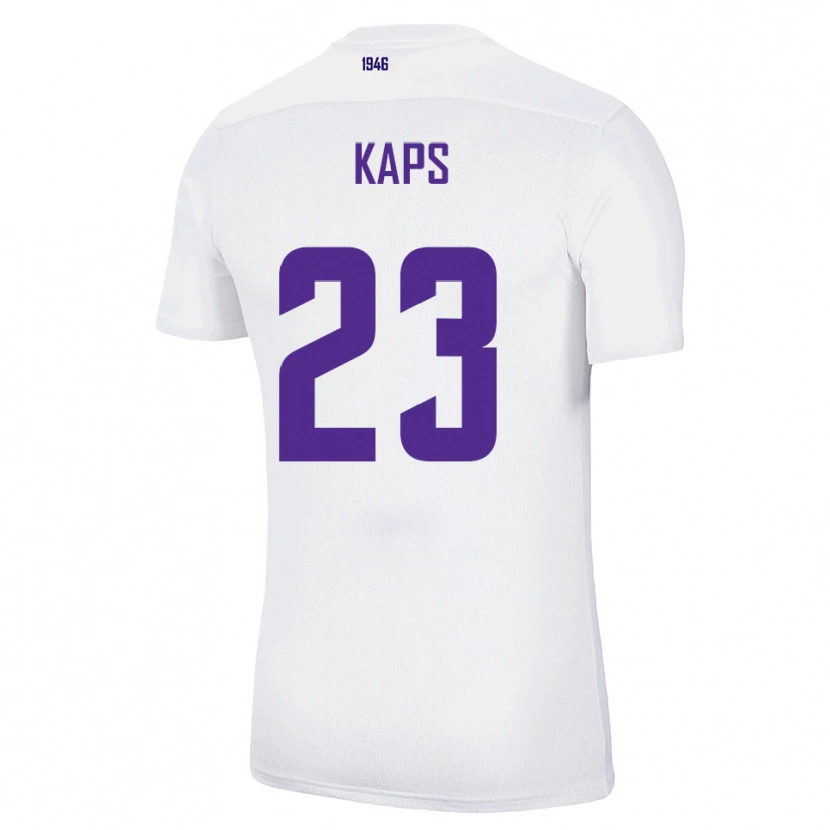 Danxen Kinderen Hugo Kaps #23 Wit Groen Uitshirt Uittenue 2025/26 T-Shirt