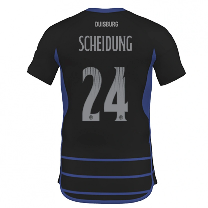 Danxen Kinderen Lilli Scheidung #24 Zwart Blauw Uitshirt Uittenue 2025/26 T-Shirt