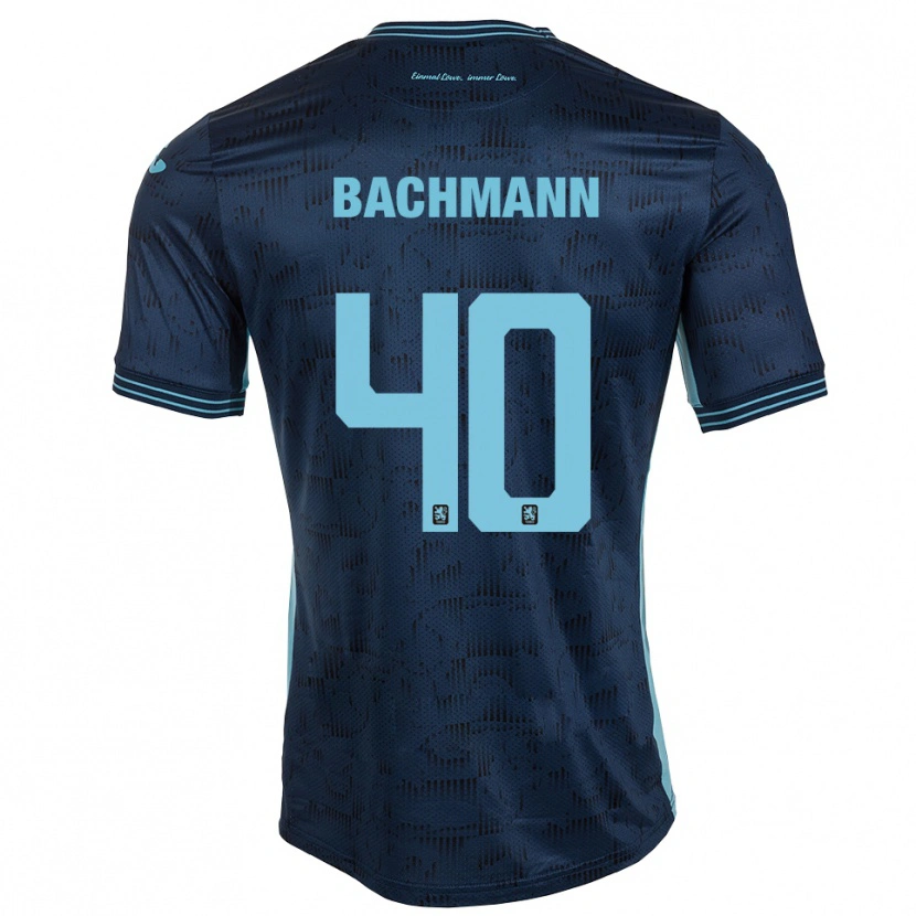 Danxen Kinderen Paul Bachmann #40 Koningsblauw Uitshirt Uittenue 2025/26 T-Shirt