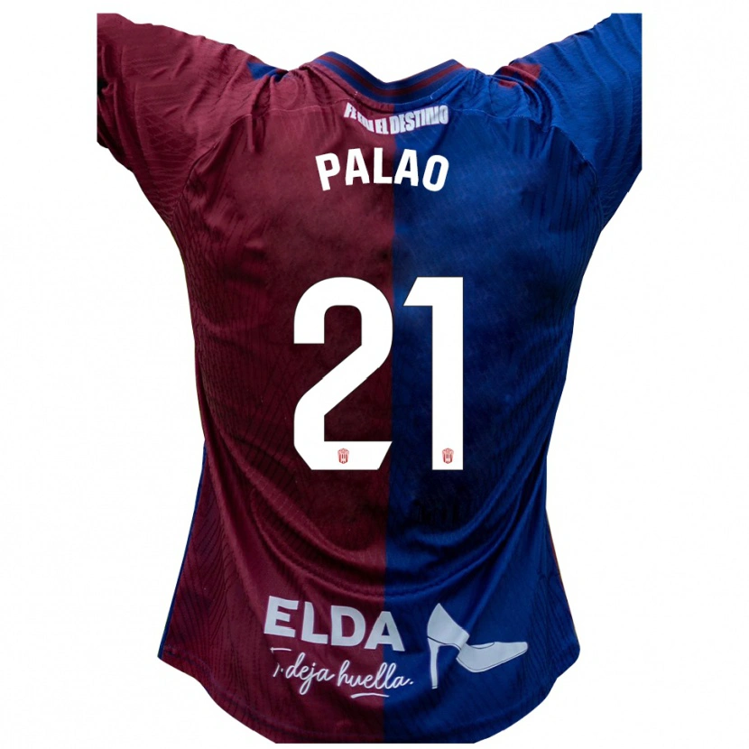 Danxen Heren Rafa Palao #21 Blauw Rood Thuisshirt Thuistenue 2025/26 T-Shirt