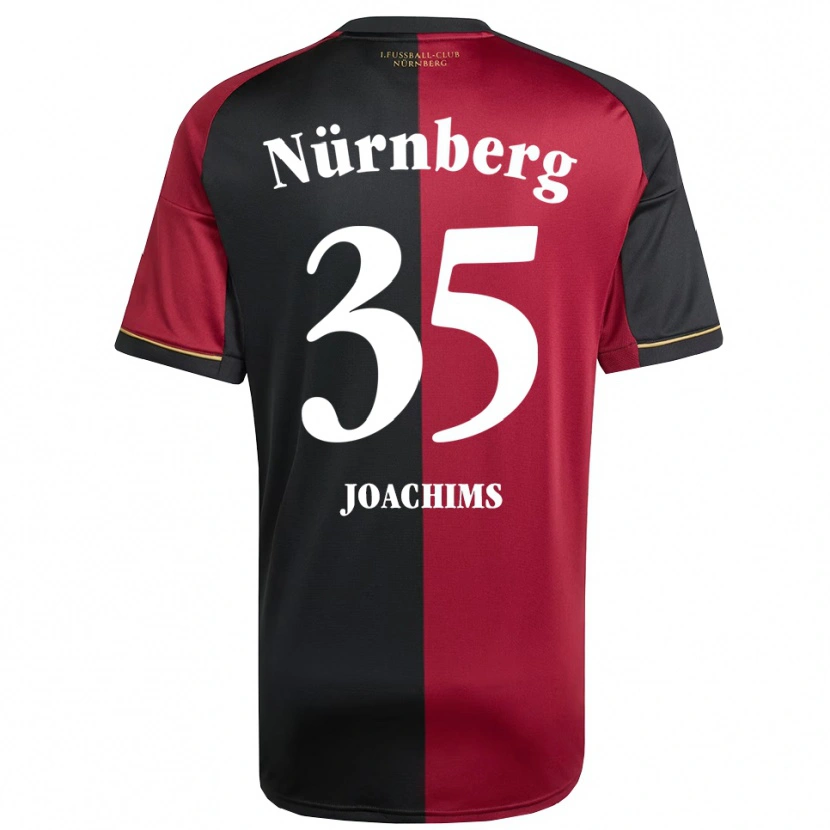 Danxen Heren Simon Joachims #35 Bordeauxzwart Thuisshirt Thuistenue 2025/26 T-Shirt