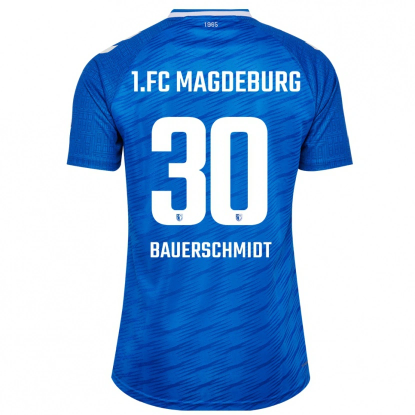 Danxen Heren Maja Bauerschmidt #30 Blauw Wit Thuisshirt Thuistenue 2025/26 T-Shirt
