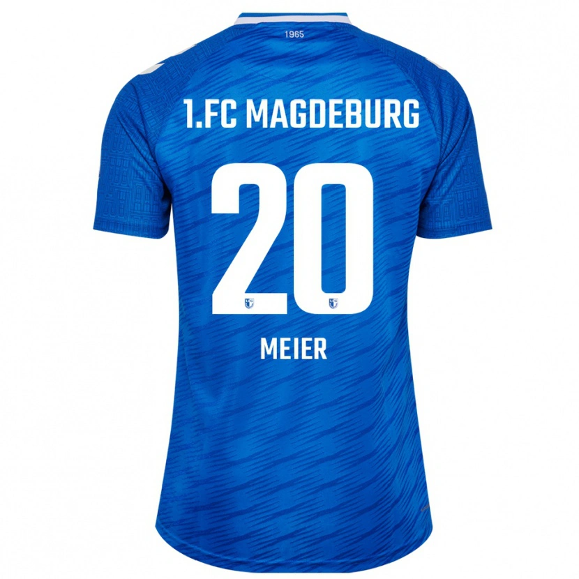 Danxen Heren Nick Meier #20 Blauw Wit Thuisshirt Thuistenue 2025/26 T-Shirt