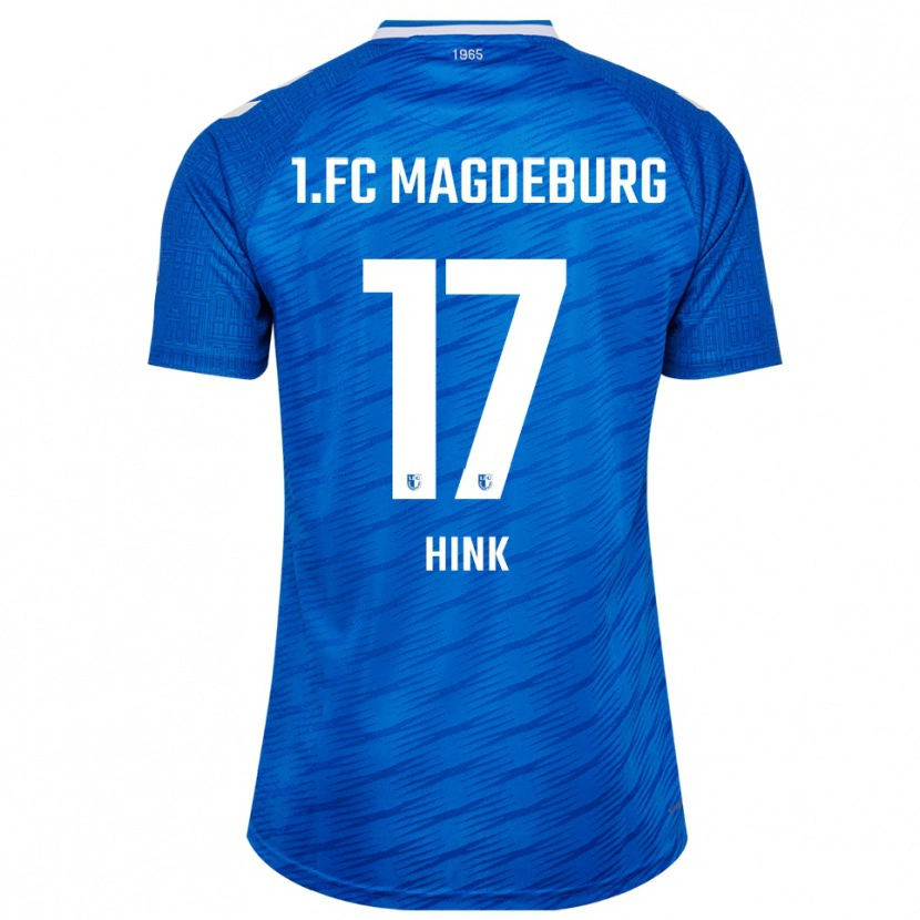 Danxen Heren Hector Hink #17 Blauw Wit Thuisshirt Thuistenue 2025/26 T-Shirt