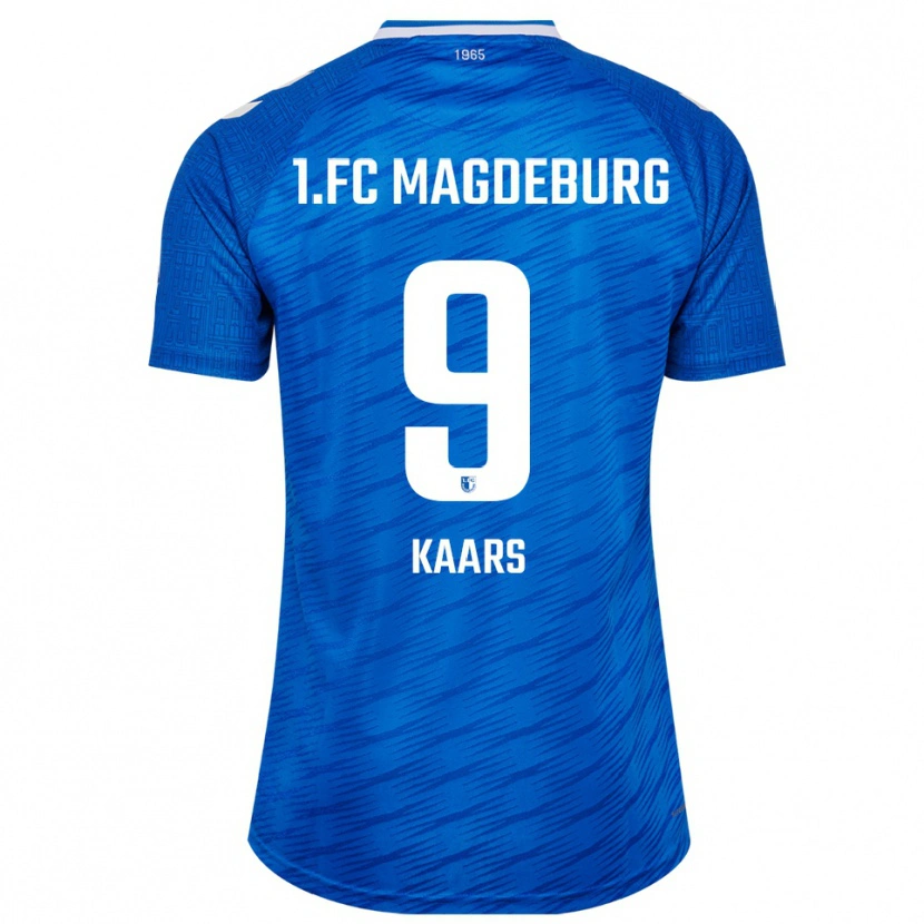 Danxen Heren Martijn Kaars #9 Blauw Wit Thuisshirt Thuistenue 2025/26 T-Shirt
