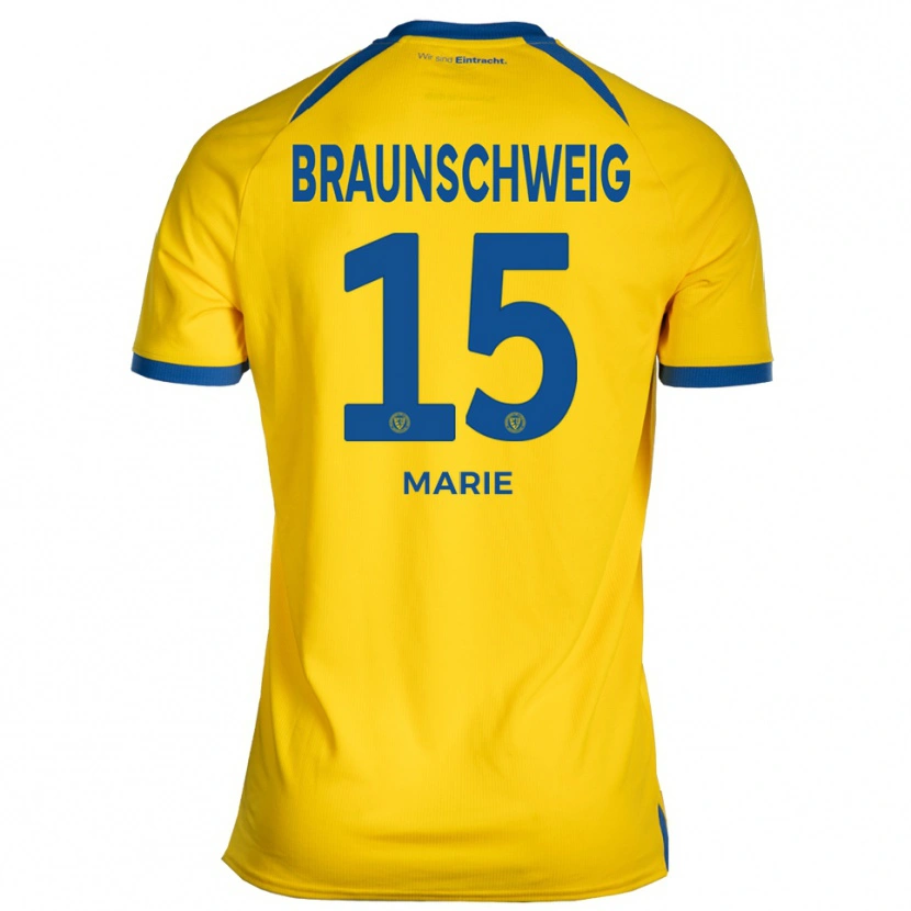 Danxen Heren Max Marie #15 Geel Blauw Thuisshirt Thuistenue 2025/26 T-Shirt