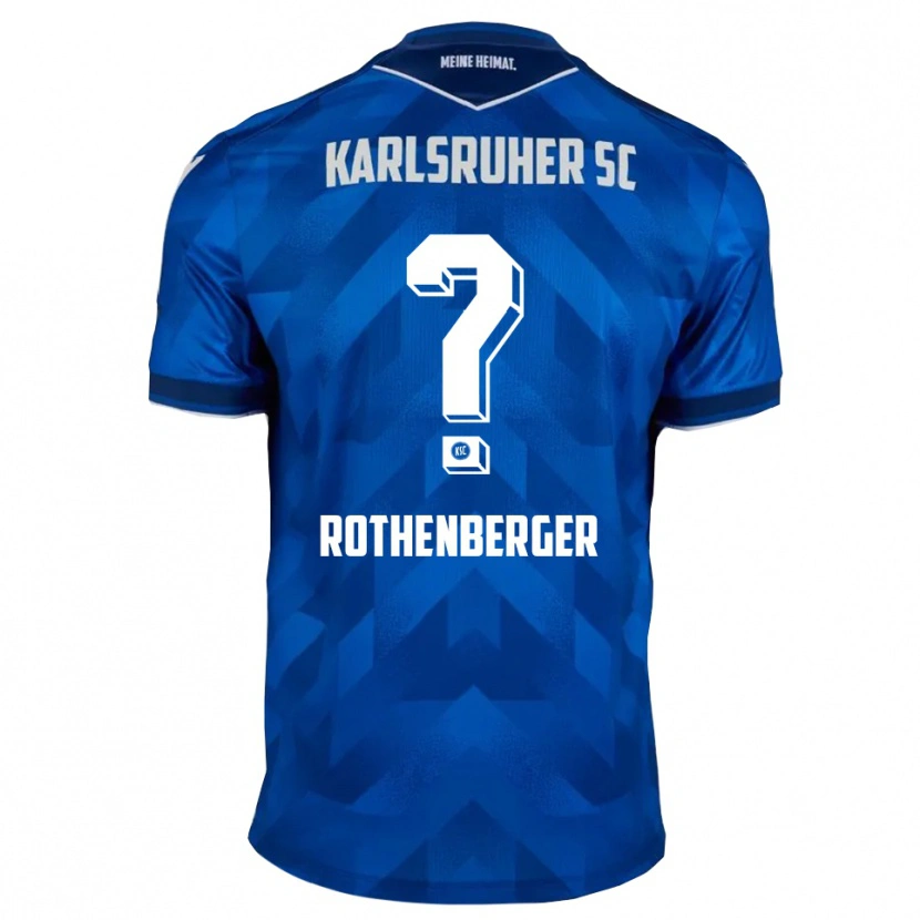 Danxen Heren Paulina Rothenberger #0 Blauw Wit Thuisshirt Thuistenue 2025/26 T-Shirt