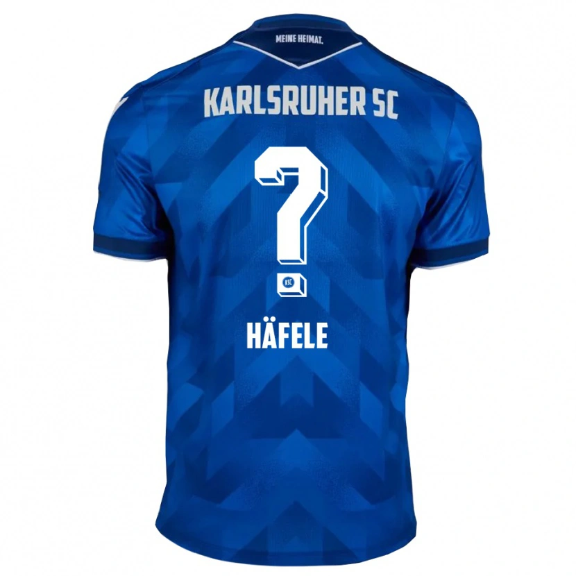 Danxen Heren Selina Häfele #0 Blauw Wit Thuisshirt Thuistenue 2025/26 T-Shirt