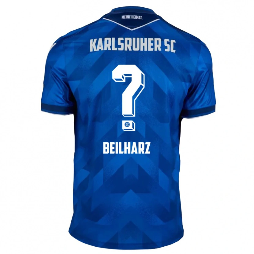 Danxen Heren Charlotte Beilharz #0 Blauw Wit Thuisshirt Thuistenue 2025/26 T-Shirt
