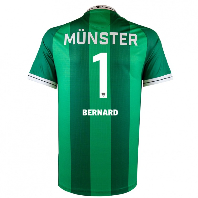 Danxen Heren Jan Bernard #1 Groen Wit Thuisshirt Thuistenue 2025/26 T-Shirt