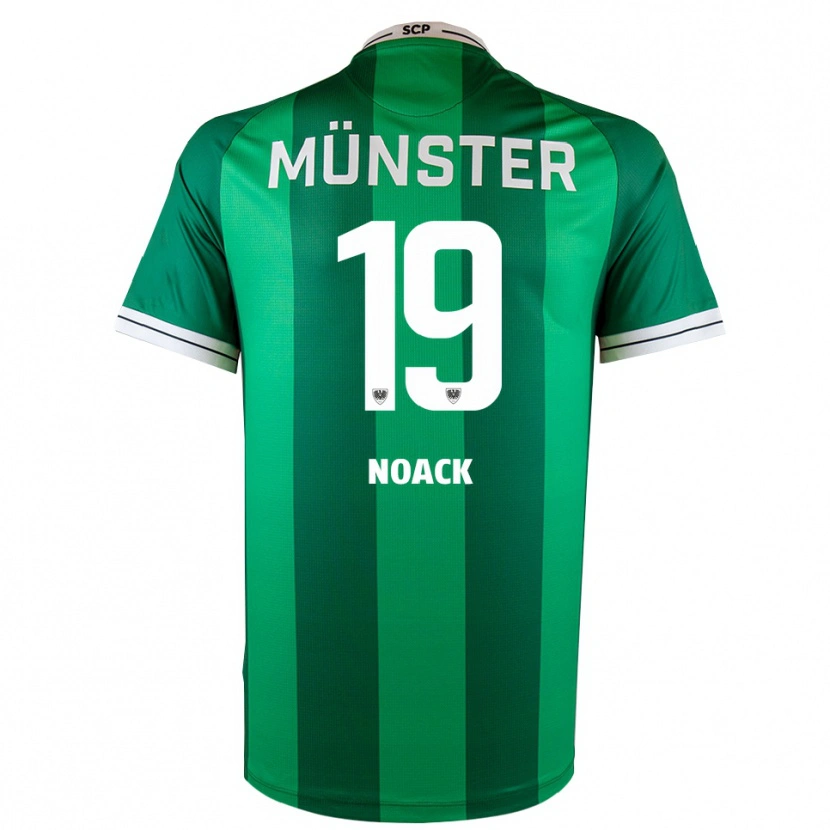 Danxen Heren Finn Noack #19 Groen Wit Thuisshirt Thuistenue 2025/26 T-Shirt