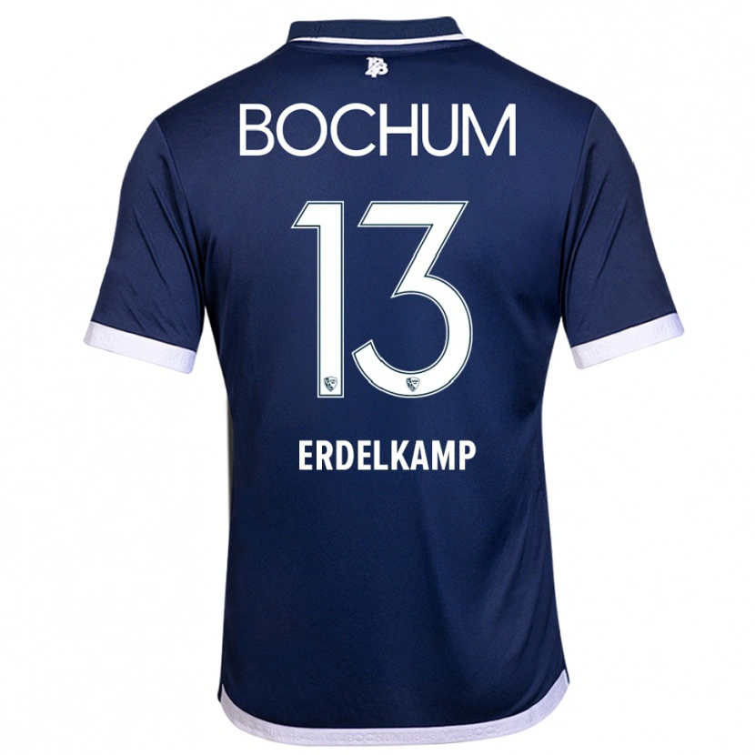 Danxen Heren Luca Erdelkamp #13 Marine Wit Thuisshirt Thuistenue 2025/26 T-Shirt