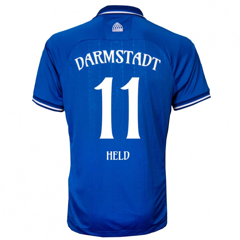Danxen Heren Henry Held #11 Blauw Wit Thuisshirt Thuistenue 2025/26 T-Shirt