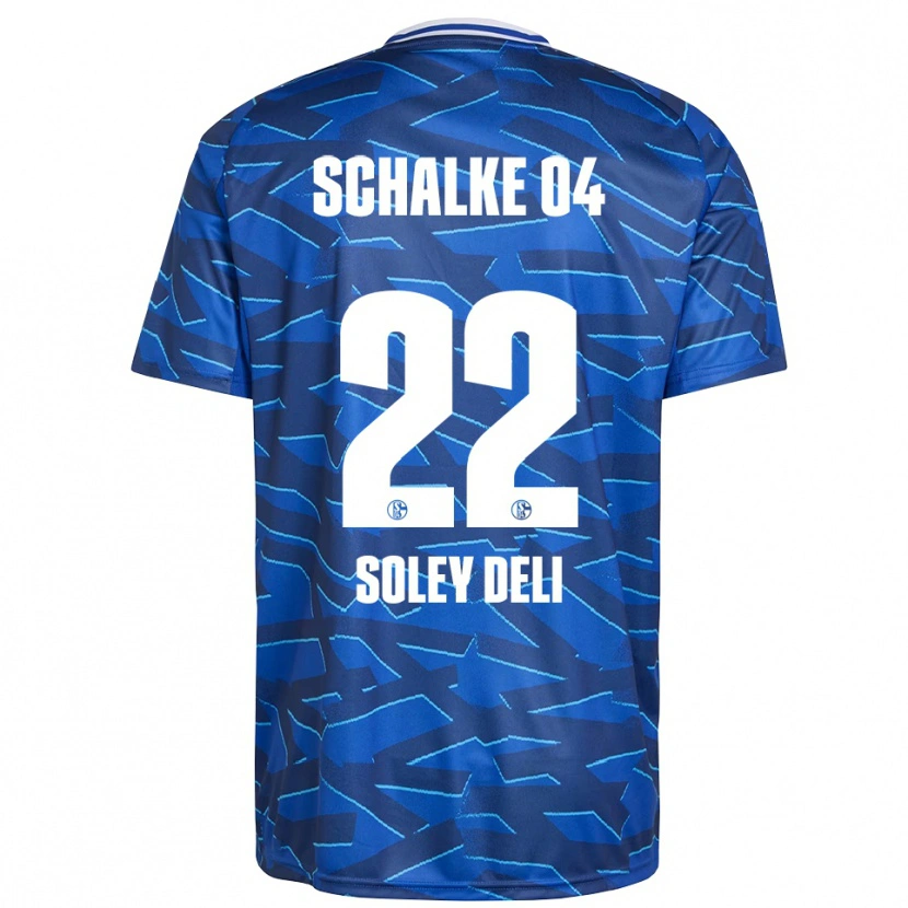 Danxen Heren Dilara Soley Deli #22 Koningsblauw Wit Thuisshirt Thuistenue 2025/26 T-Shirt