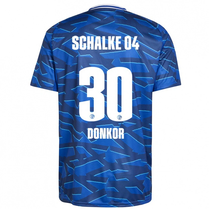 Danxen Heren Anton Donkor #30 Koningsblauw Wit Thuisshirt Thuistenue 2025/26 T-Shirt