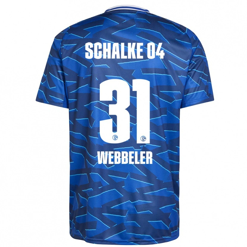 Danxen Heren Vada Webbeler #31 Koningsblauw Wit Thuisshirt Thuistenue 2025/26 T-Shirt