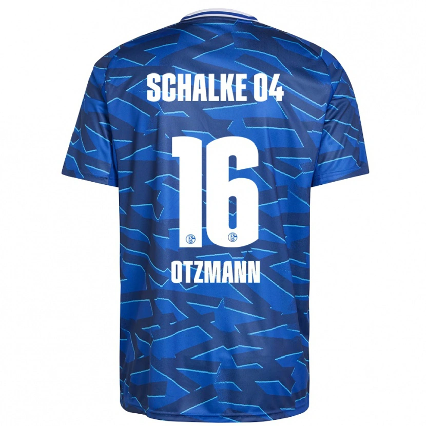 Danxen Heren Luc Otzmann #16 Koningsblauw Wit Thuisshirt Thuistenue 2025/26 T-Shirt