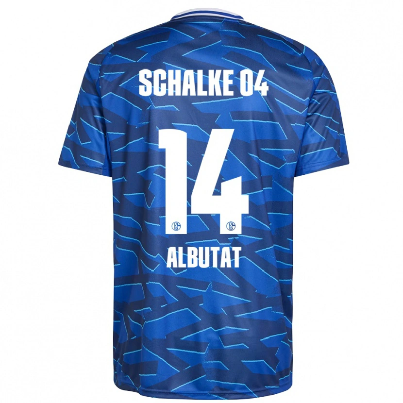 Danxen Heren Tim Albutat #14 Koningsblauw Wit Thuisshirt Thuistenue 2025/26 T-Shirt