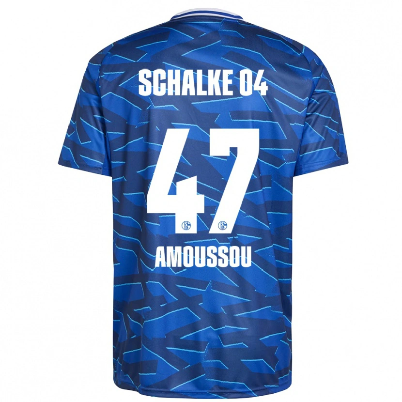 Danxen Heren Zaid Tchibara #47 Koningsblauw Wit Thuisshirt Thuistenue 2025/26 T-Shirt