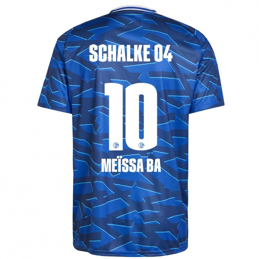 Danxen Heren Pape Meïssa Ba #10 Koningsblauw Wit Thuisshirt Thuistenue 2025/26 T-Shirt