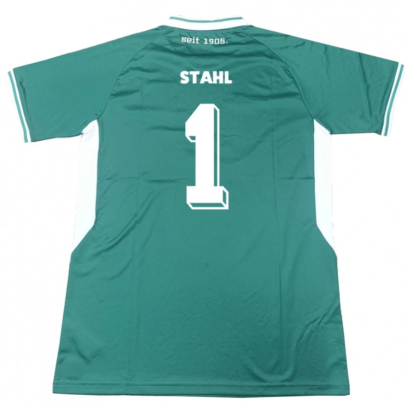 Danxen Heren Toni Stahl #1 Groen Wit Thuisshirt Thuistenue 2025/26 T-Shirt