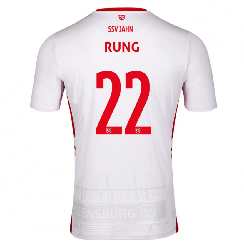Danxen Heren Julian Rung #22 Wit Rood Thuisshirt Thuistenue 2025/26 T-Shirt