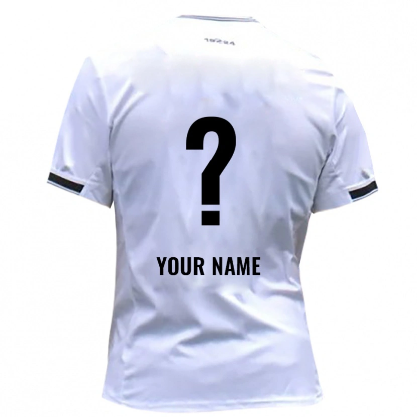 Danxen Heren Uw Naam #0 Wit Rood Thuisshirt Thuistenue 2025/26 T-Shirt