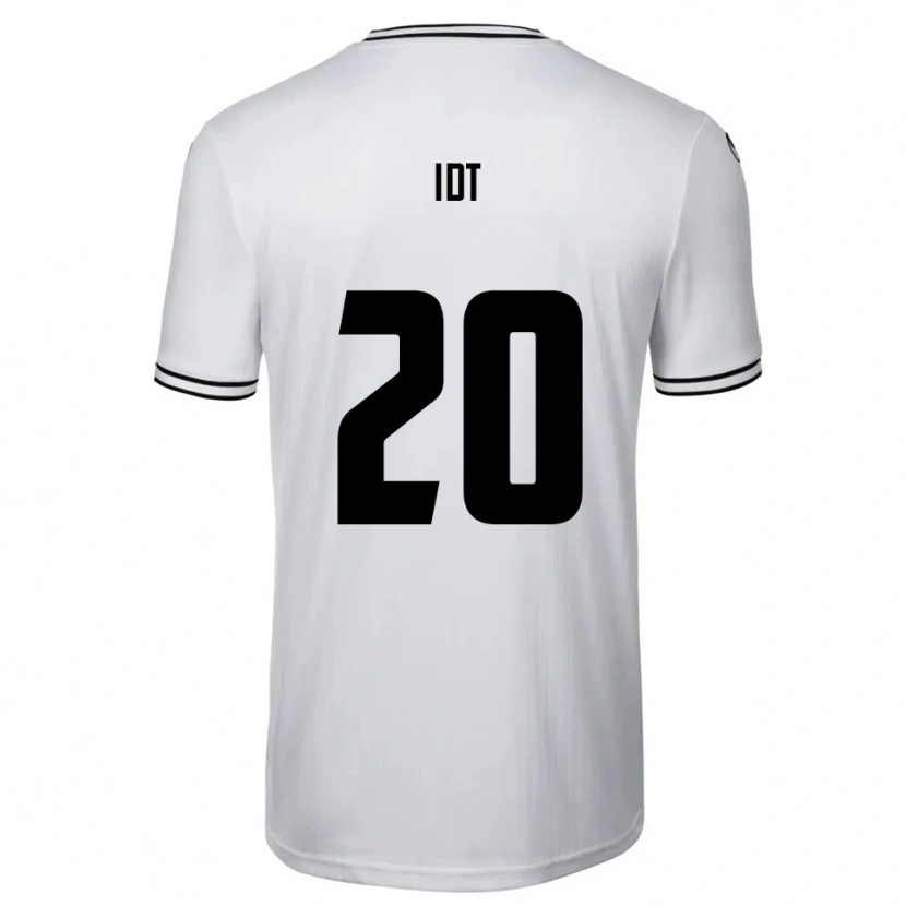 Danxen Heren David Idt #20 Wit Zwart Thuisshirt Thuistenue 2025/26 T-Shirt