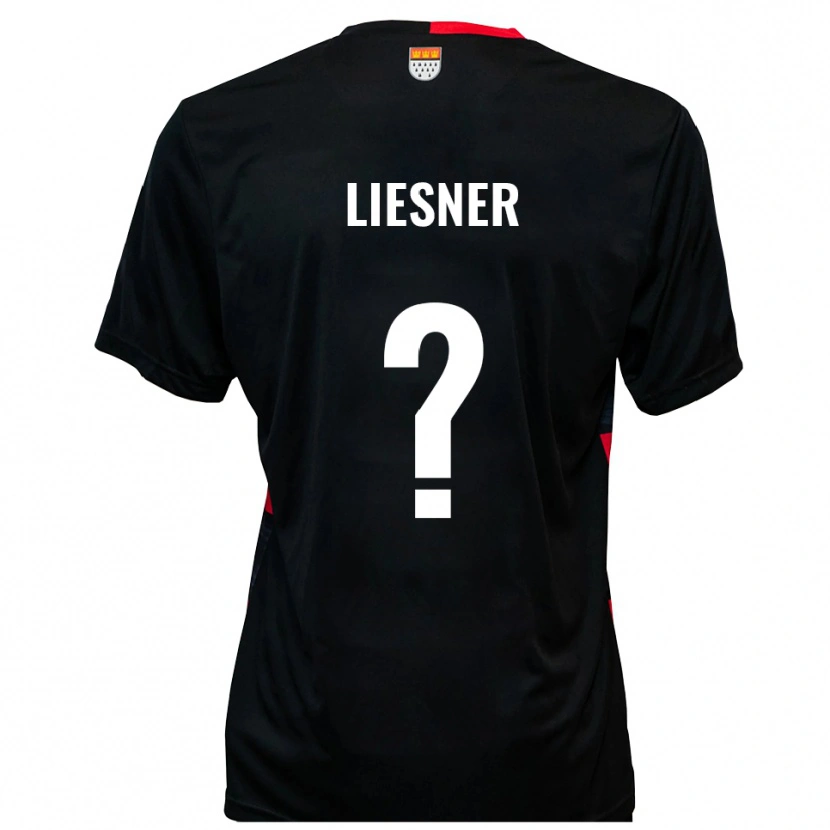 Danxen Heren Annalena Stephanie Liesner #0 Zwart Rood Thuisshirt Thuistenue 2025/26 T-Shirt